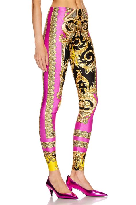 versace baroque leggings|More.